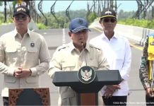 Kunjungan Kerja Presiden RI di Bantul, Meresmikan Jembatan Kabanaran