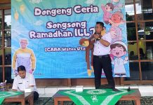 Ratusan Anak TK ABA se-Wates Utara Antusias Simak Dongeng Ceria Songsong Ramadhan